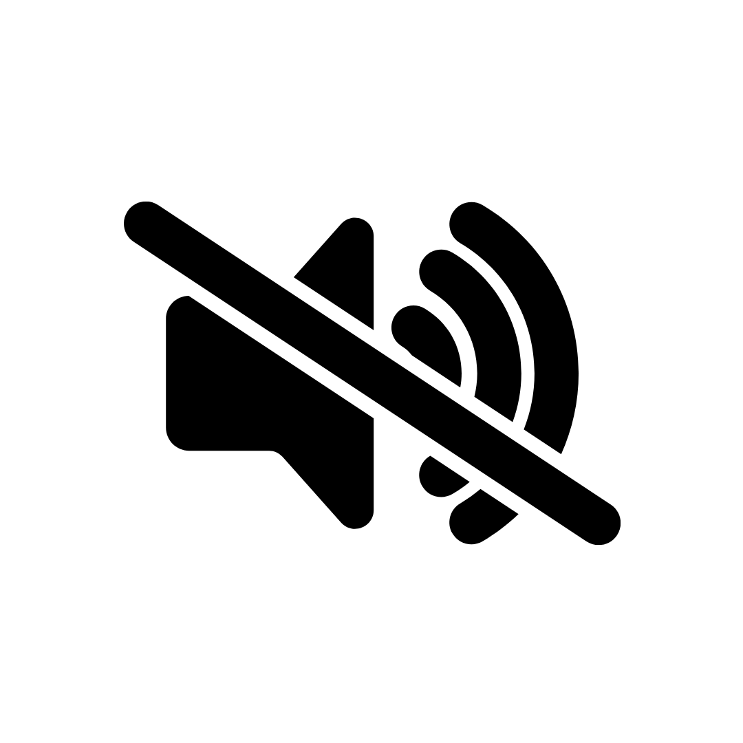 Stummschalten Icon